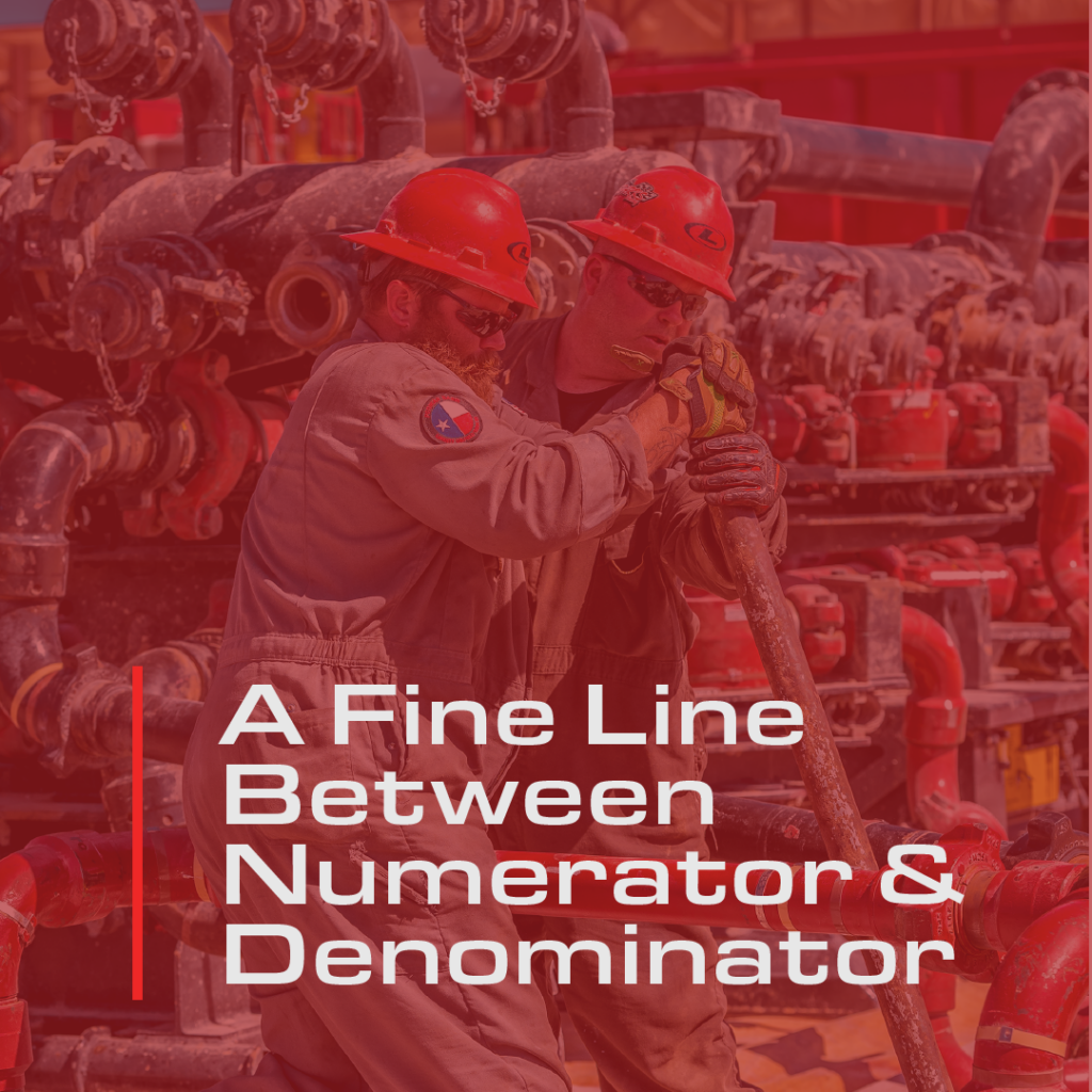 A Fine Line between Numerator and Denominator