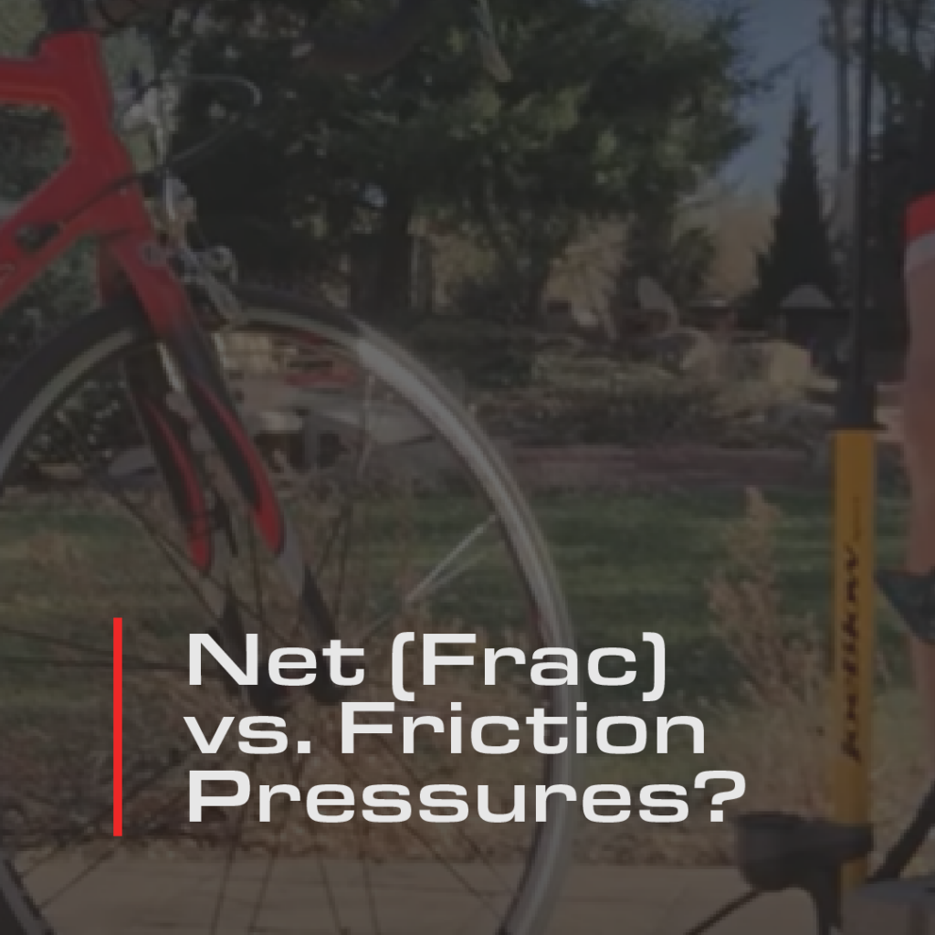 How Do We Distinguish Net (Frac) Pressure from Friction Pressures?